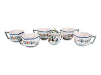 A Group of Quimper Faience Table Articles
