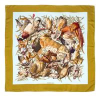 An Hermes 90cm Silk Scarf, 36"x36".