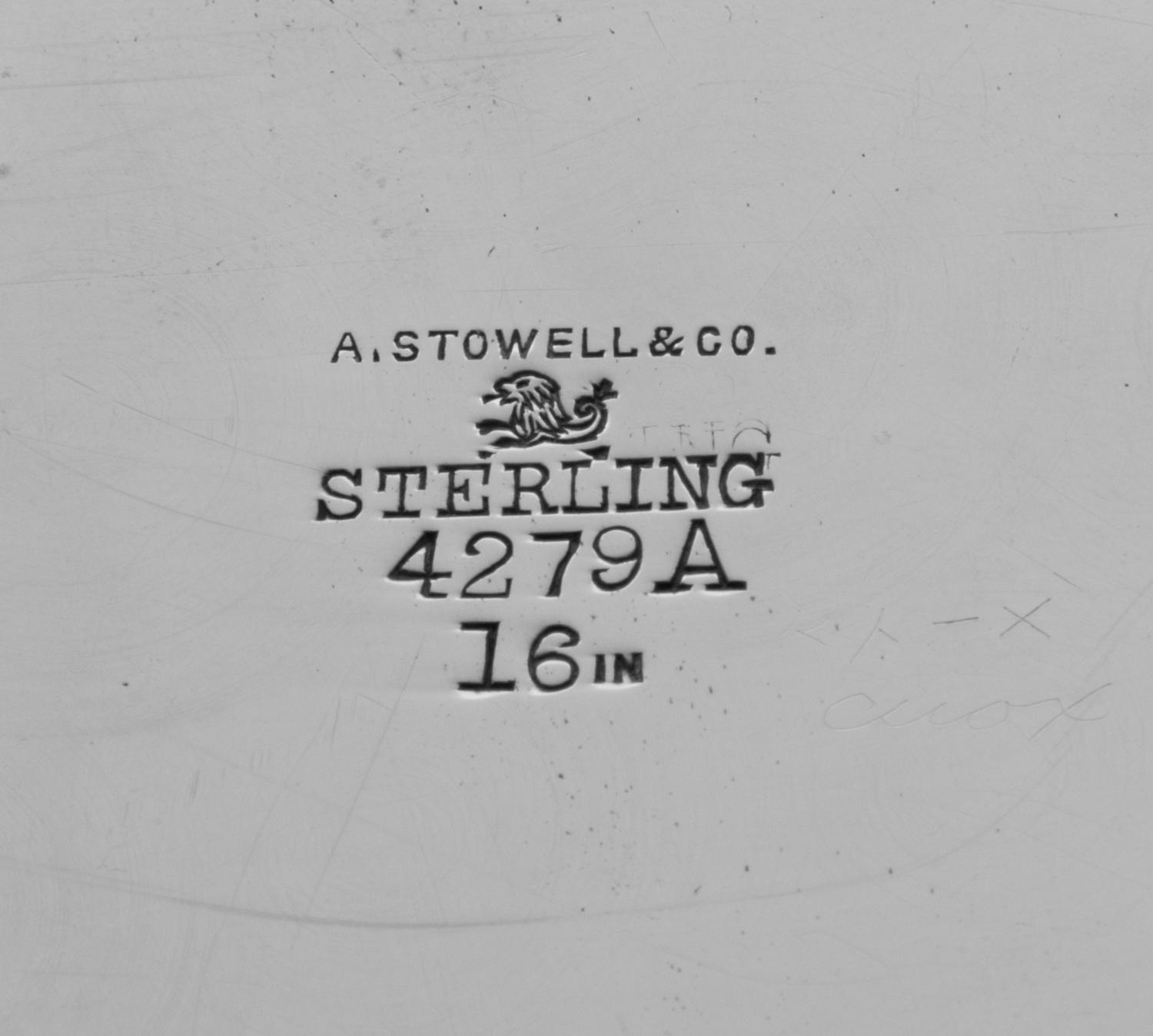 An American Silver Tray