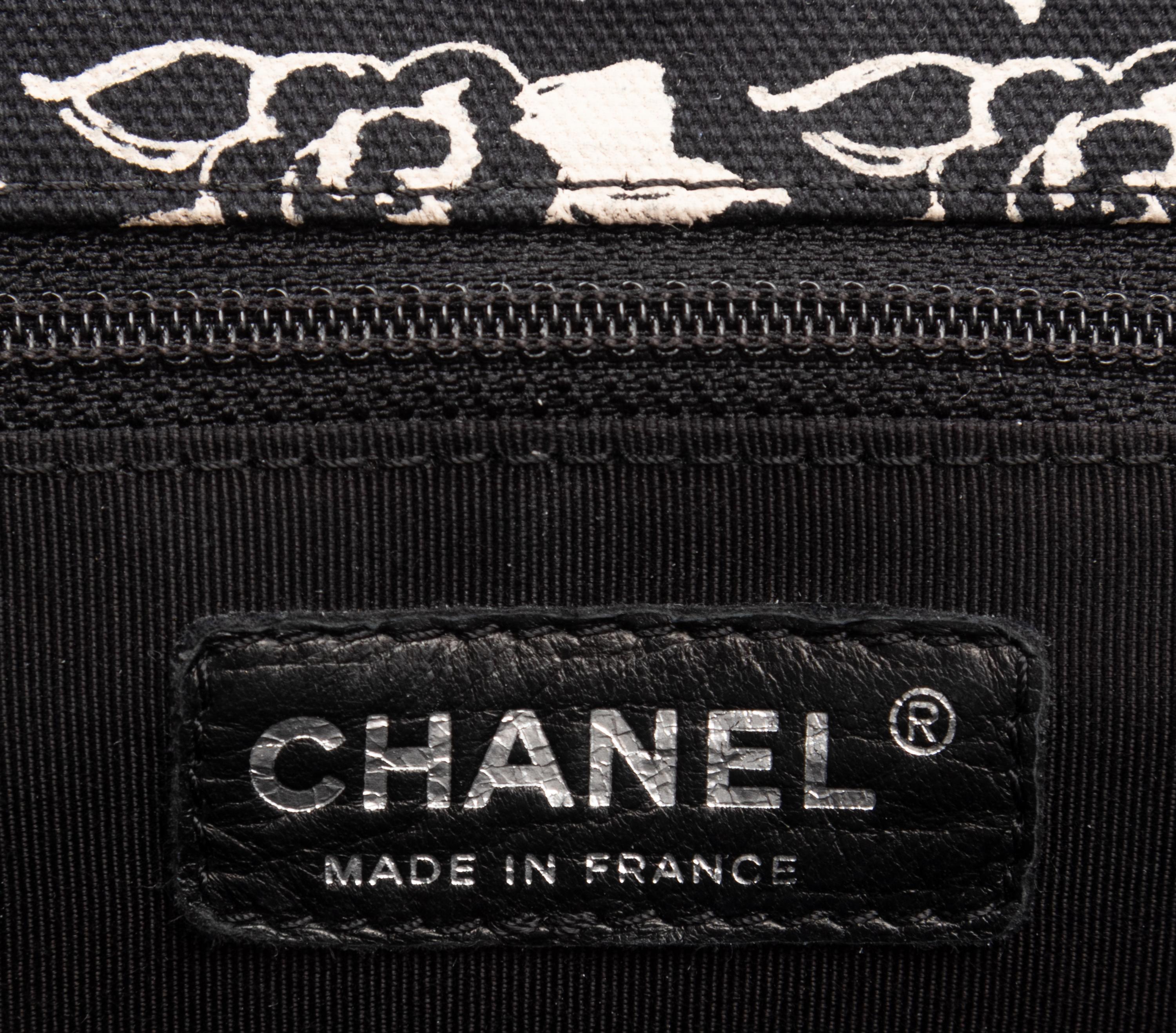 Chanel Printed Canvas Bag, 2005-2006
