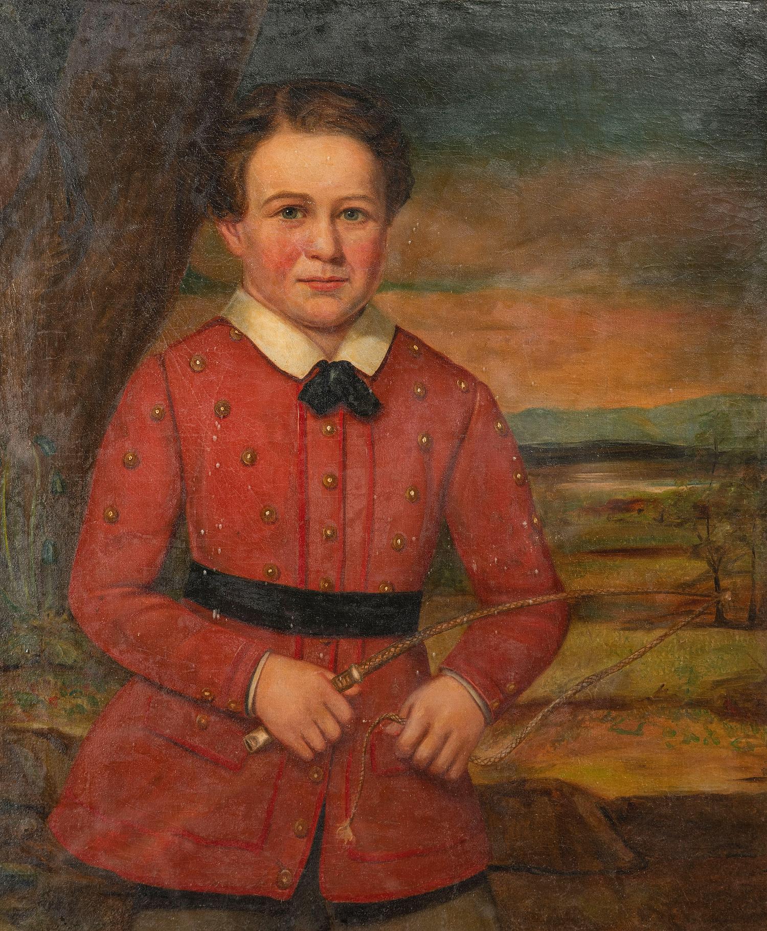 John Bisbee (19th Century), Portrait Of Isaac Sheldon