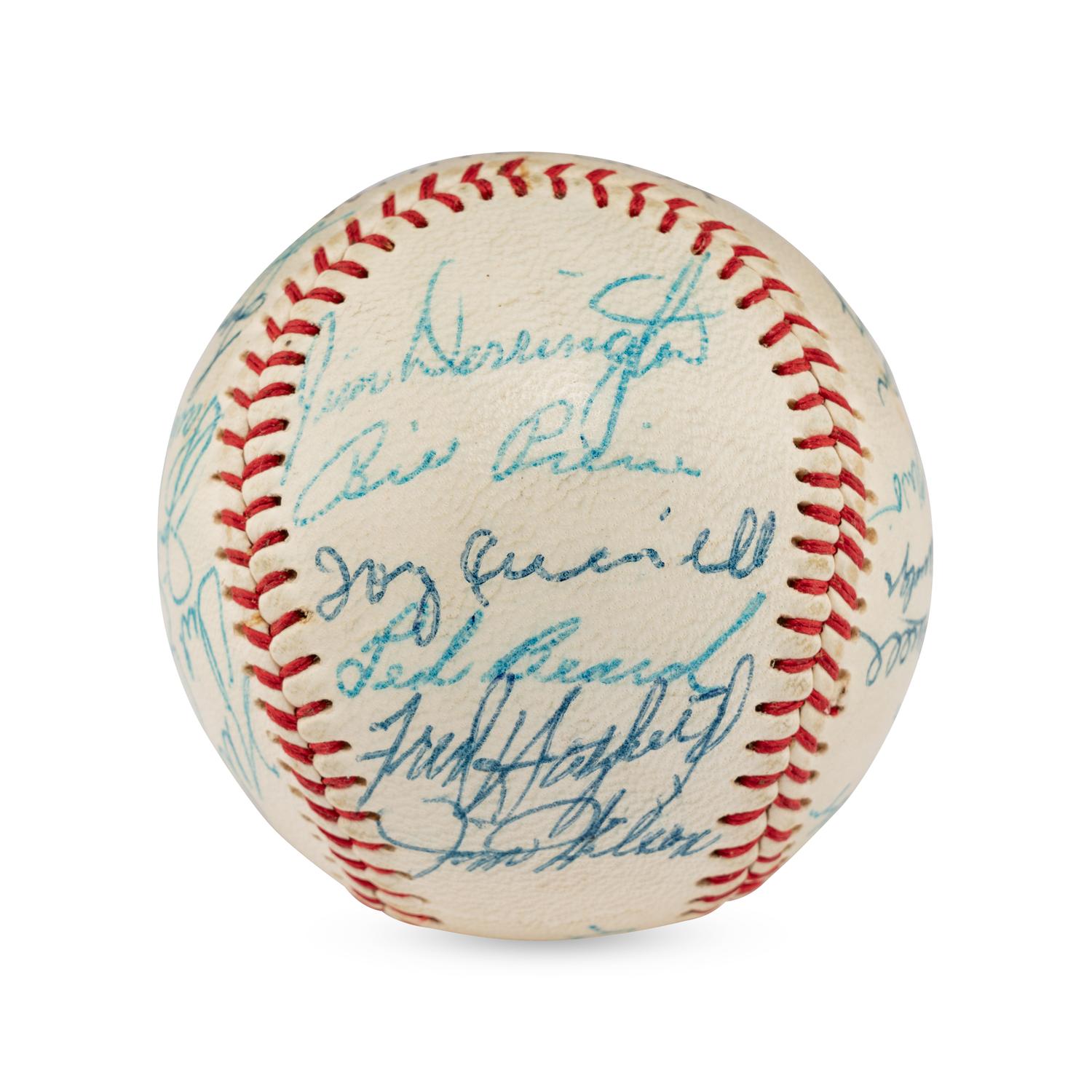 A 1957 Chicago White Sox Team Signed Autograph Baseball,