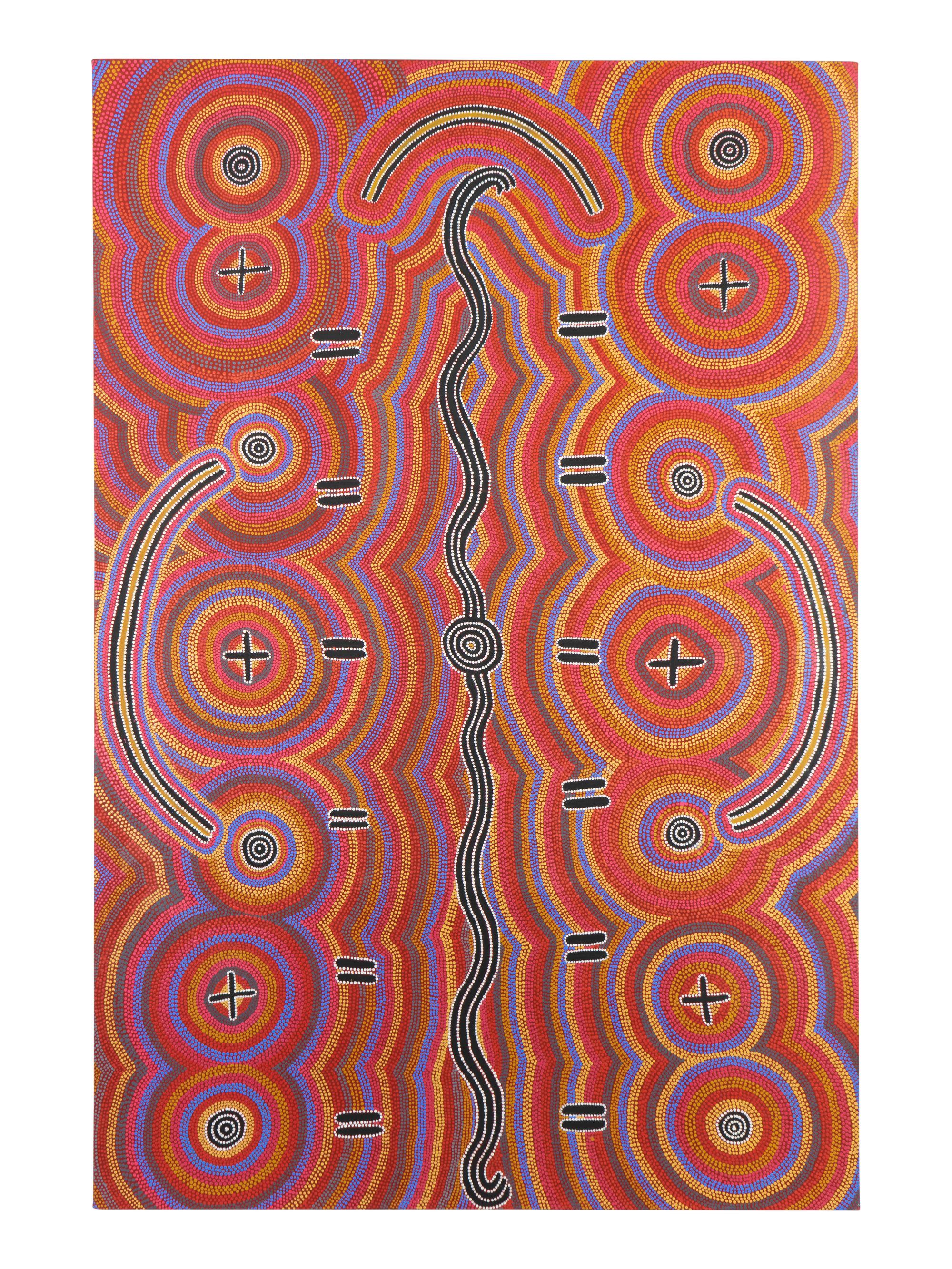 Collaborative Work by Warlukurlangu Artists