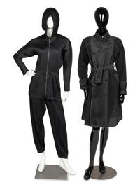 Issey Miyake Ensemble and Coat, 1990s
