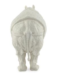 A Nymphenburg Porcelain Clara Rhinoceros
