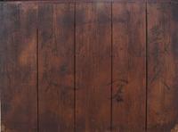A Korean or Japanese Iron Mounted Tansu Chest