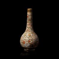 A Japanese Satsuma-Type "Figural Reserves" Cabinet Vase, Meizan Workshop, Meiji Period
