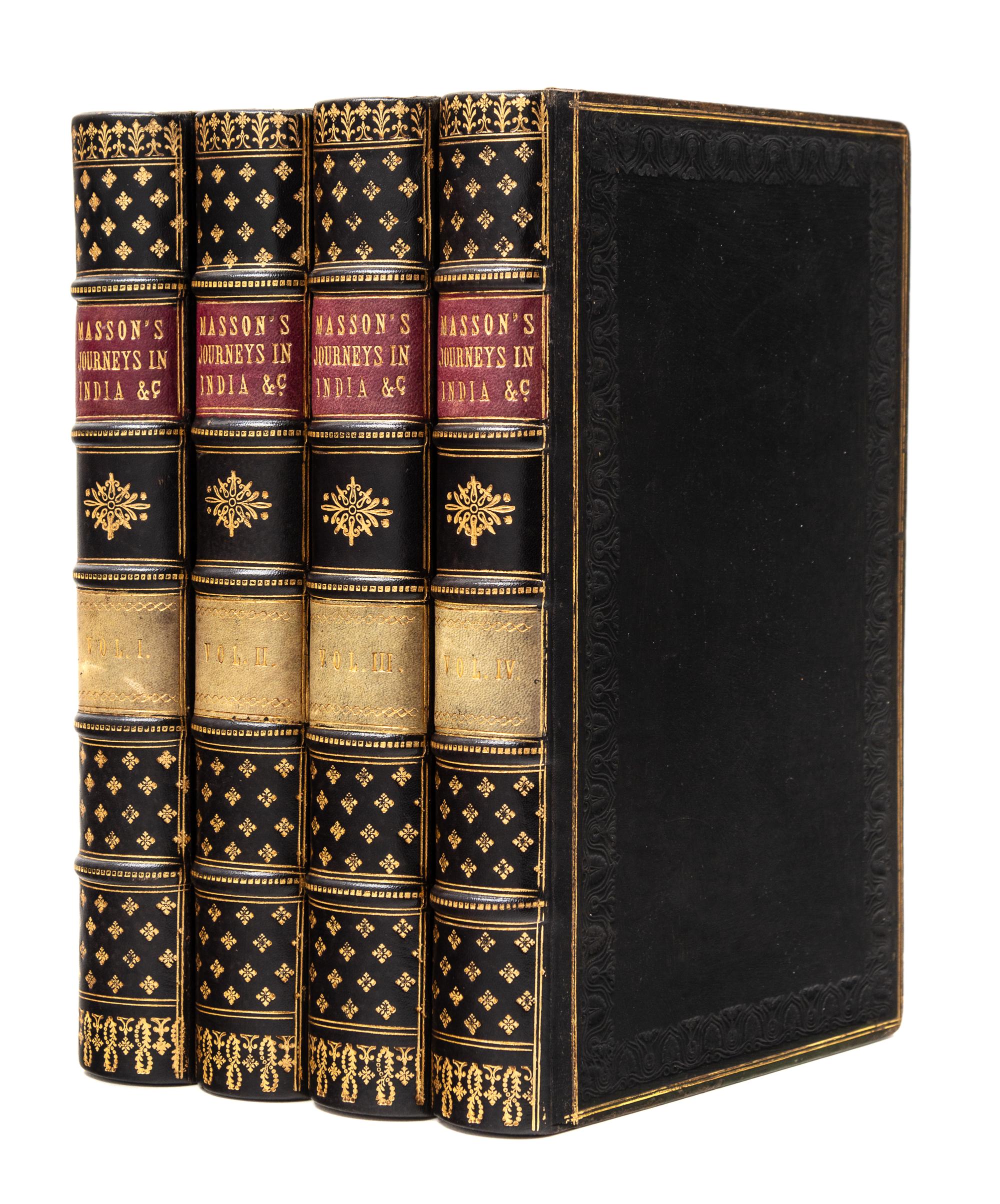 MASSON, Charles [pseud. of James Lewis (1800-1853)]. Narrative of Various Journeys in Balochistan, Afghanistan, The Panjab, & Kalat...