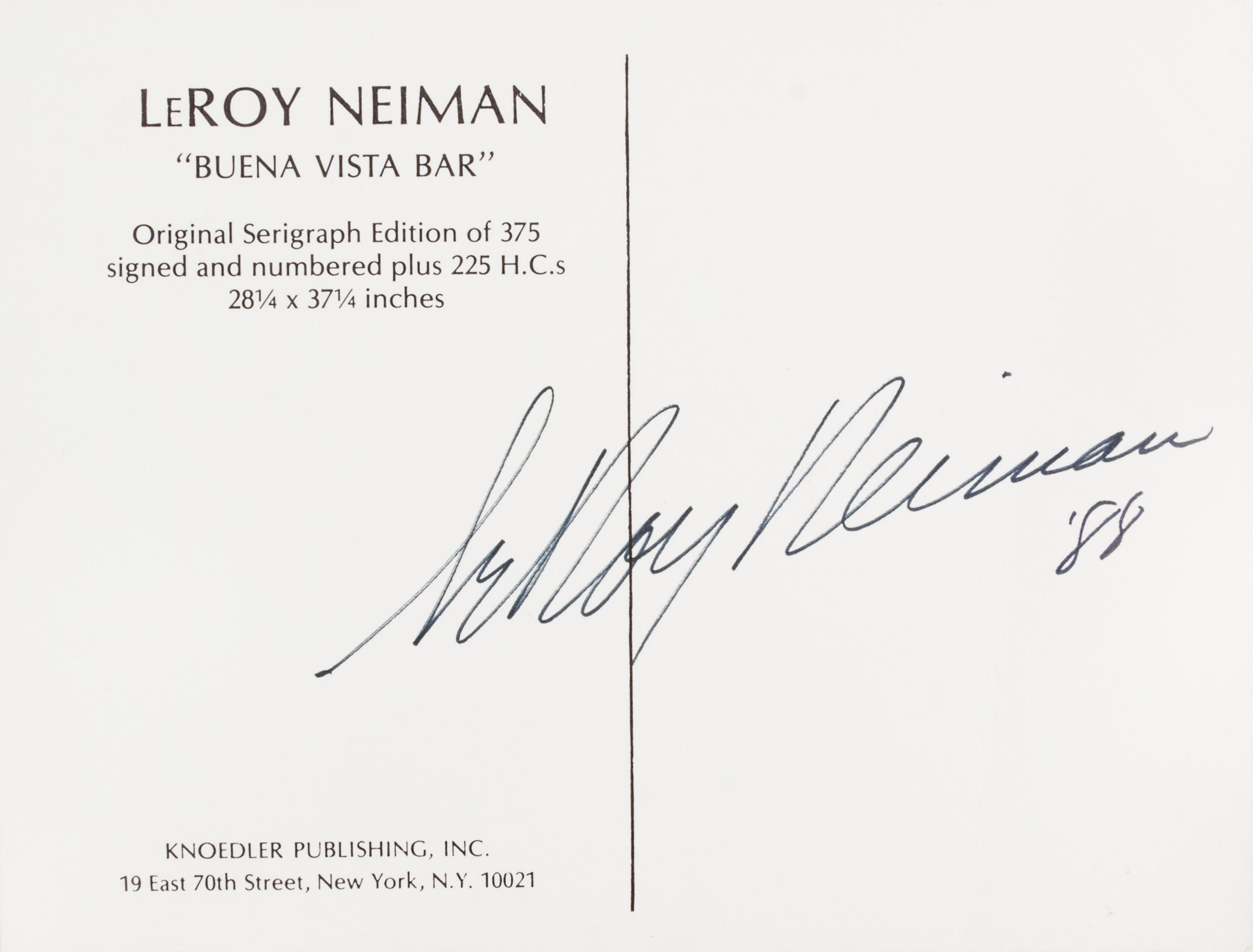 NEIMAN, LEROY. Monte Carlo Chase. New York, [1988]. First ed., inscribed. With signed postcard laid in.
