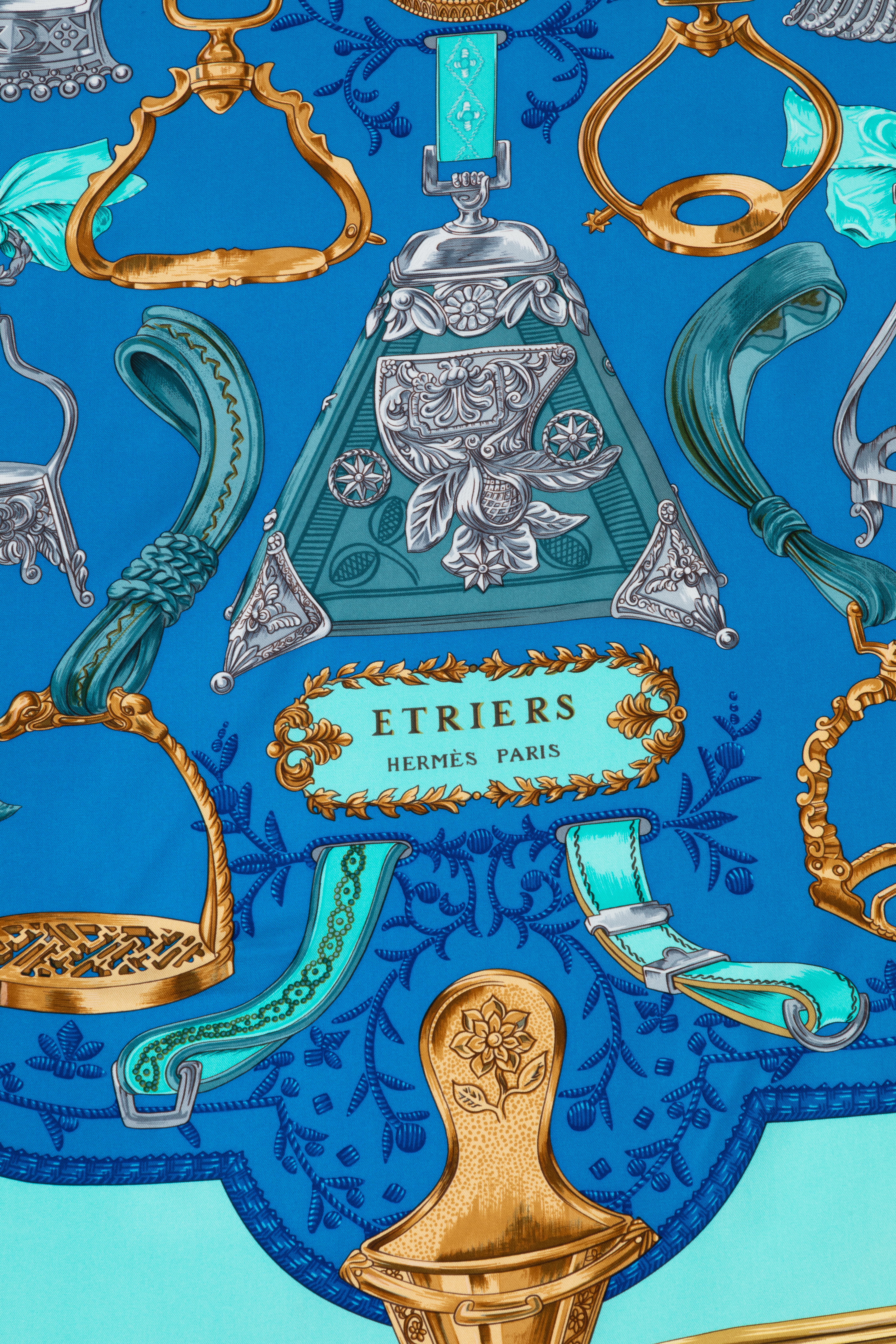 Hermès 90cm Silk Scarf