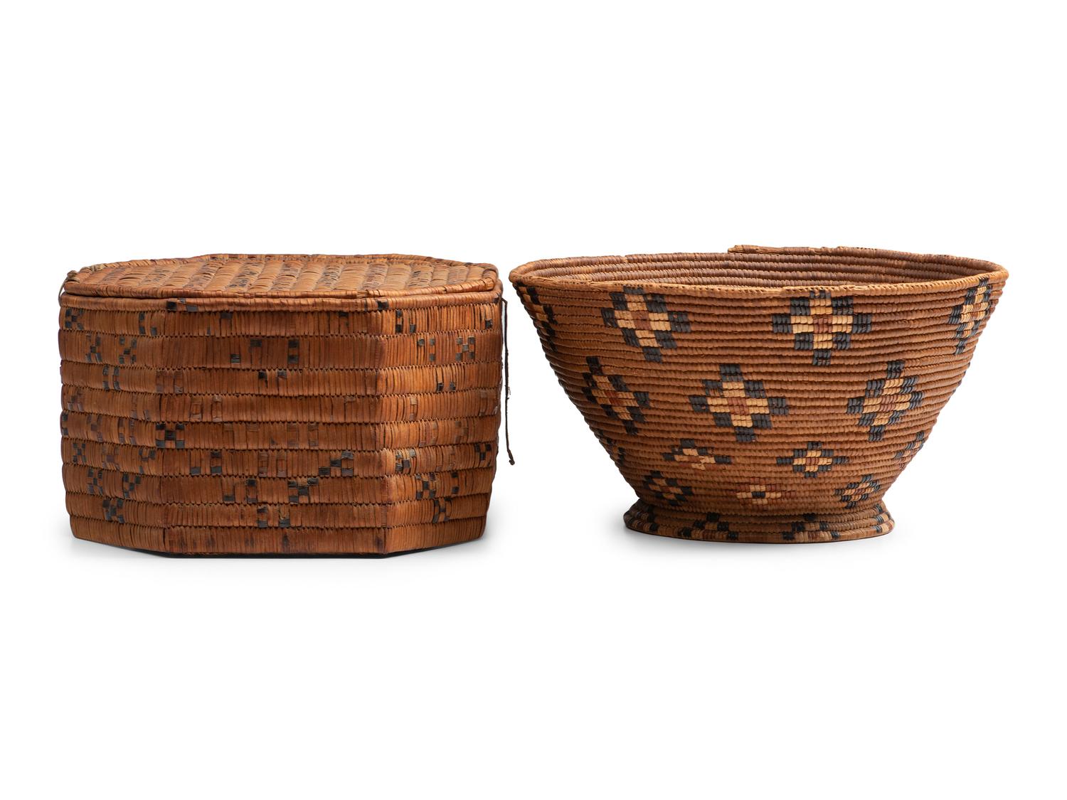 Salish Imbricated Baskets