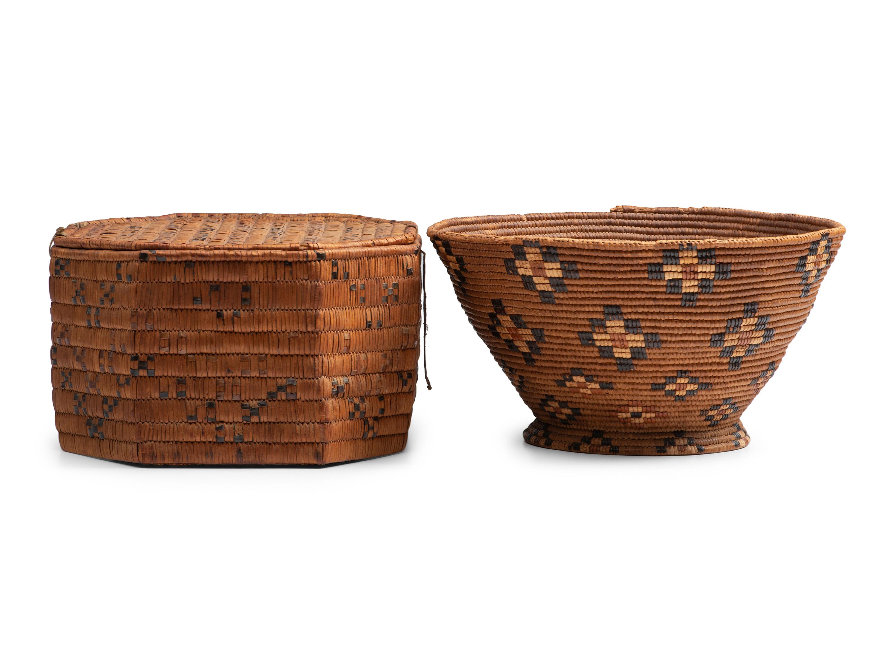 Salish Imbricated Baskets