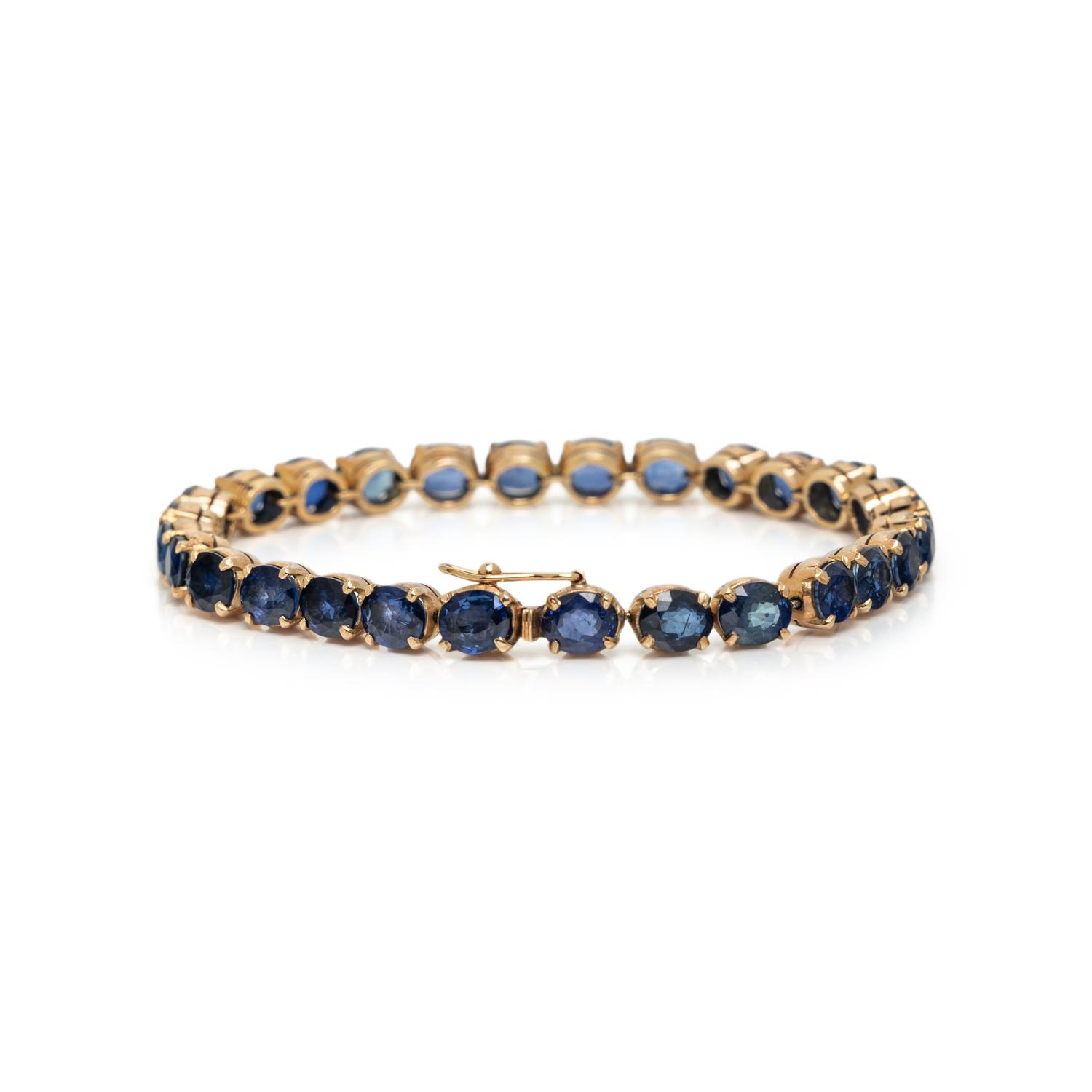 SAPPHIRE LINE BRACELET