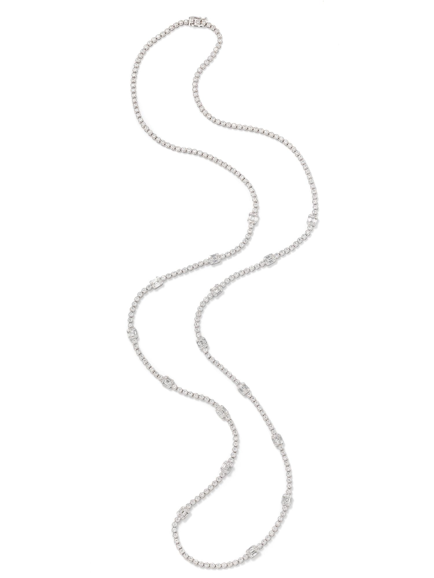 DIAMOND LONGCHAIN NECKLACE
