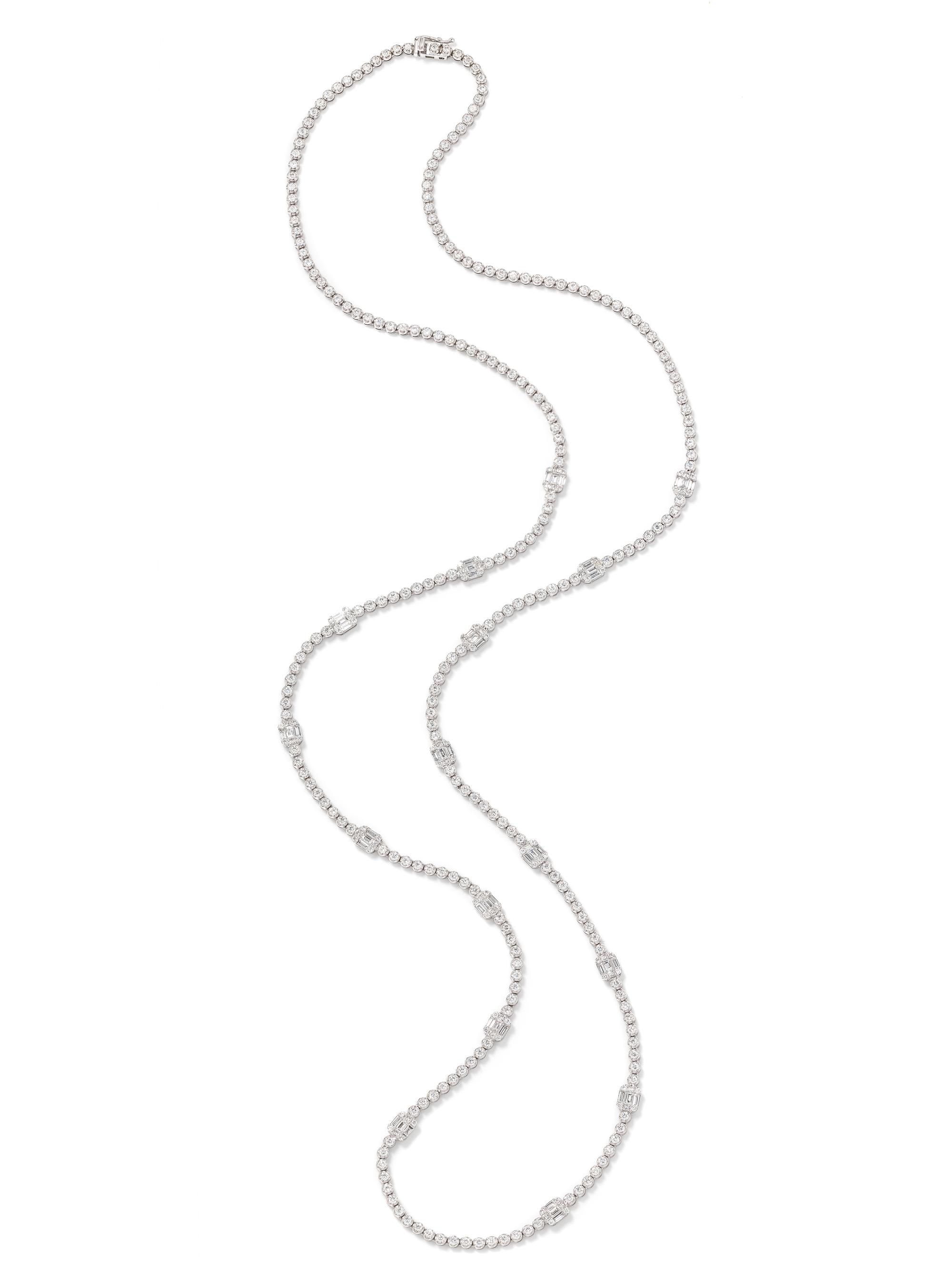 DIAMOND LONGCHAIN NECKLACE