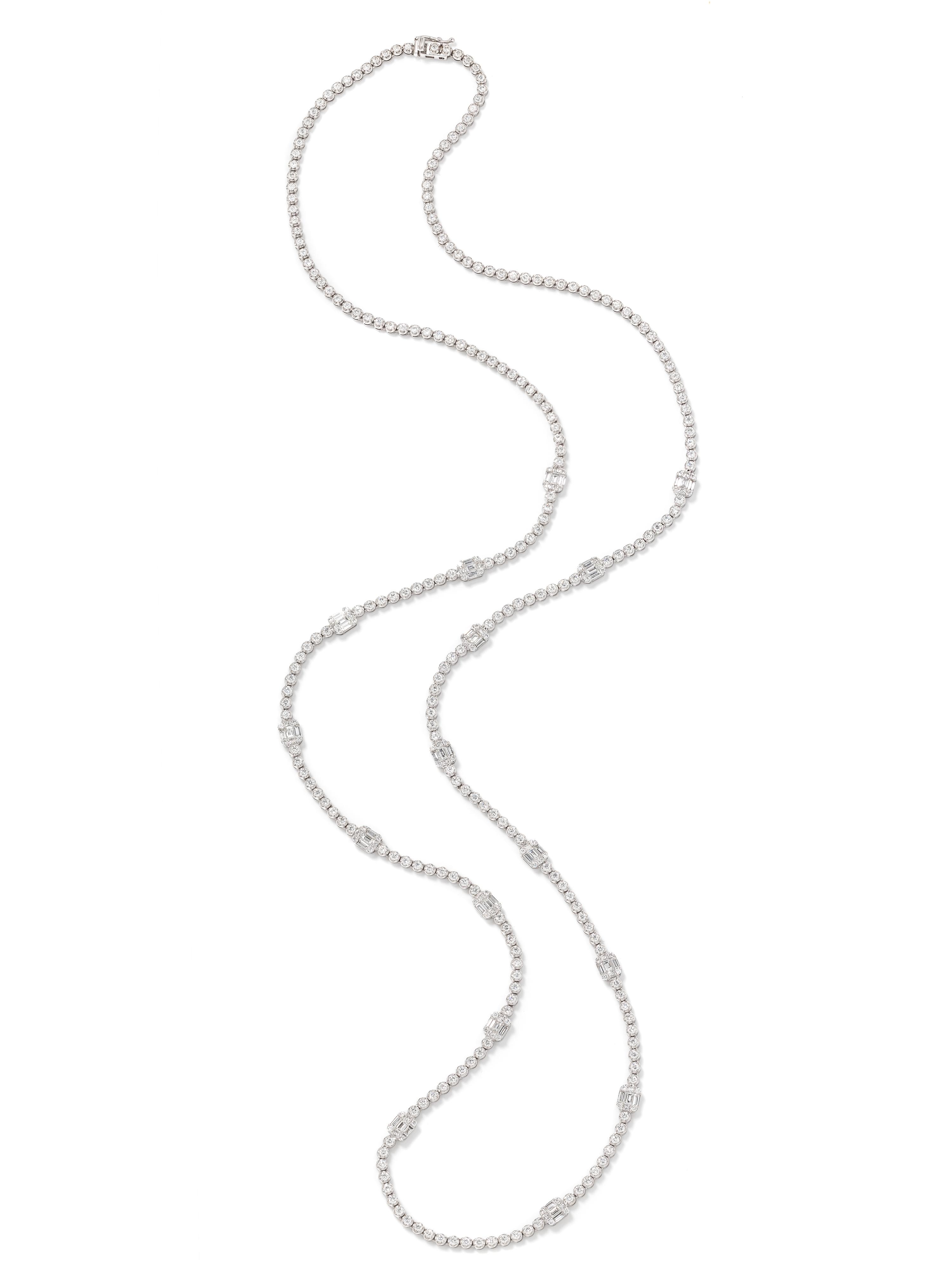 DIAMOND LONGCHAIN NECKLACE