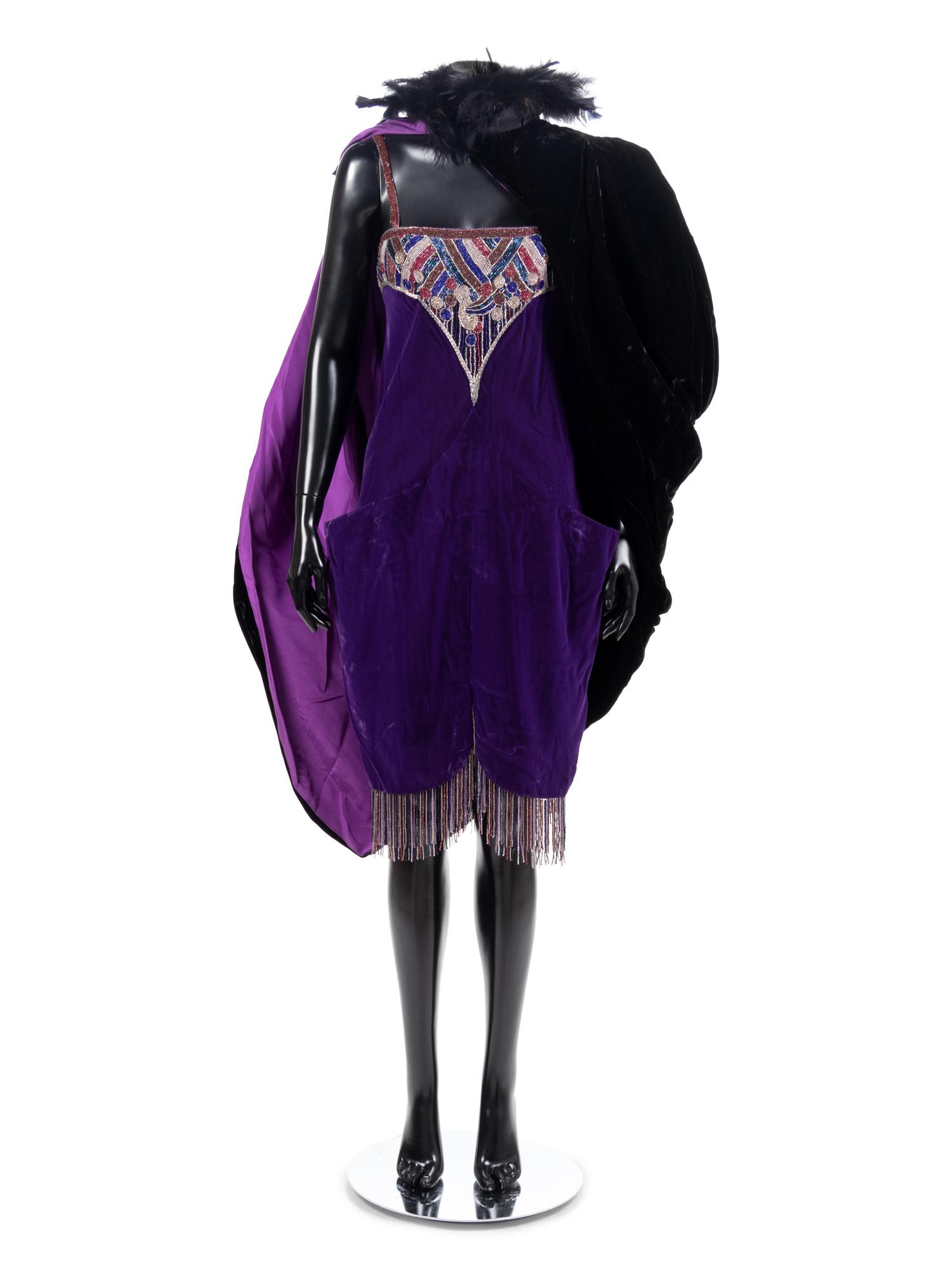 Emanuel Ungaro Velvet Evening Ensemble, 1970-80s