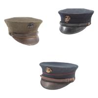 Lot of Three USMC Bell Crown Hats