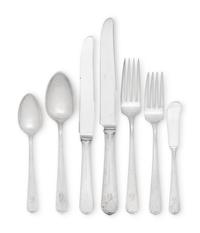 An American Silver Flatware Service