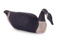Three Painted Goose Decoys