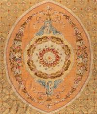 An Aubusson Style Wool Rug