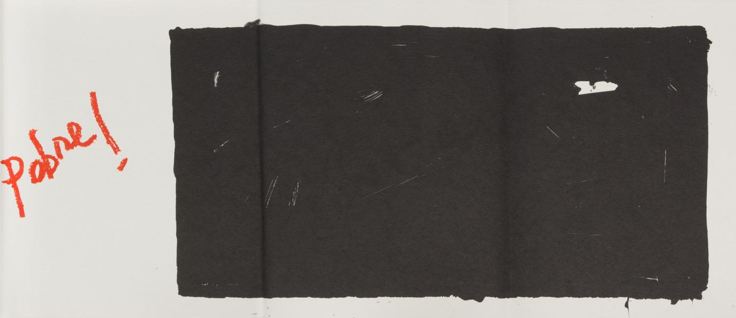 Robert Mortherwell, (American, 1915-1991), El Negro, 1983 (Book comprising 19 lithographs illuminating the poem El Negro Motherwell by