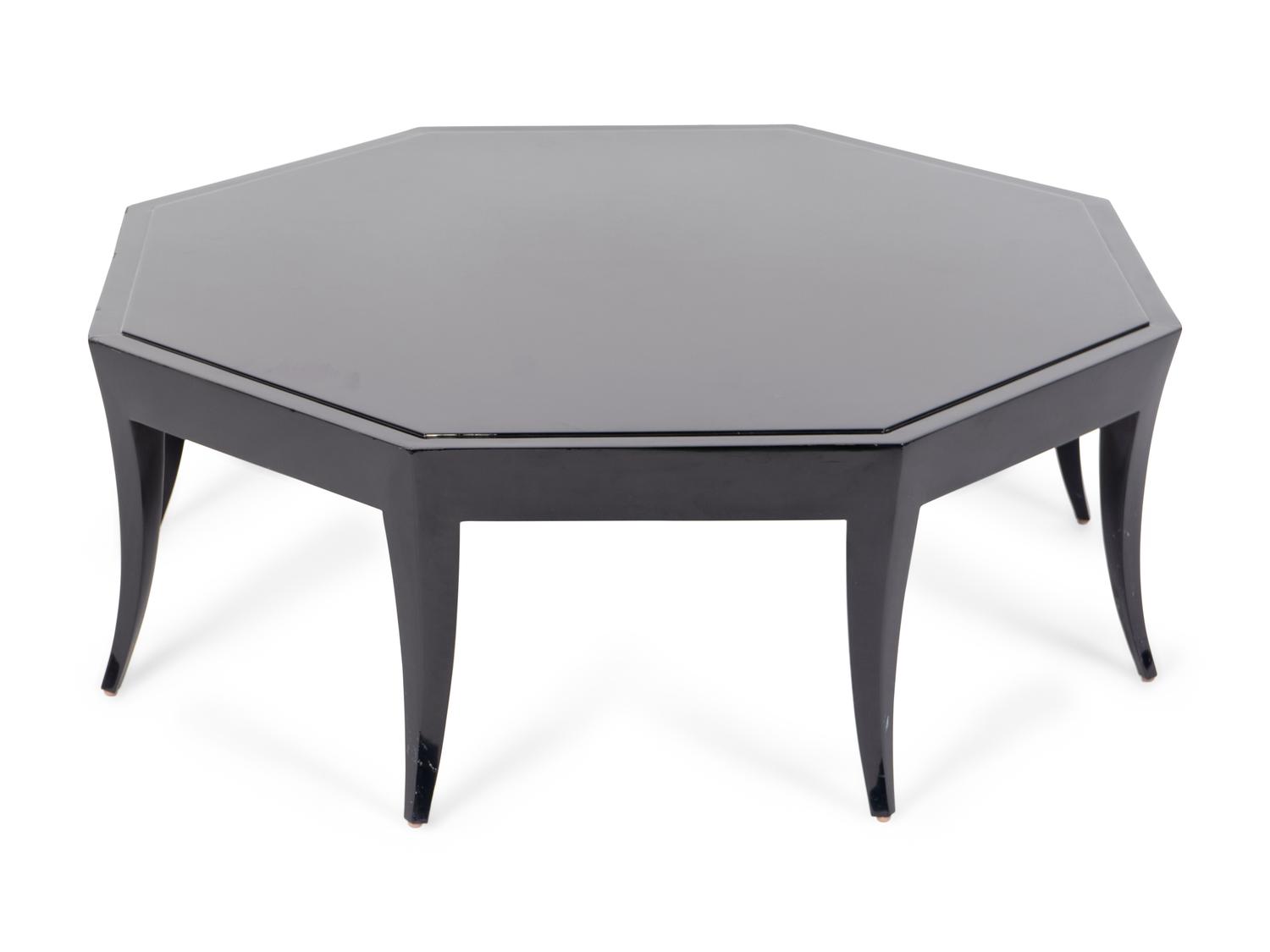 A Christopher Guy Mahogany Octagonal Low Coffee Table — 21ST CENTURY