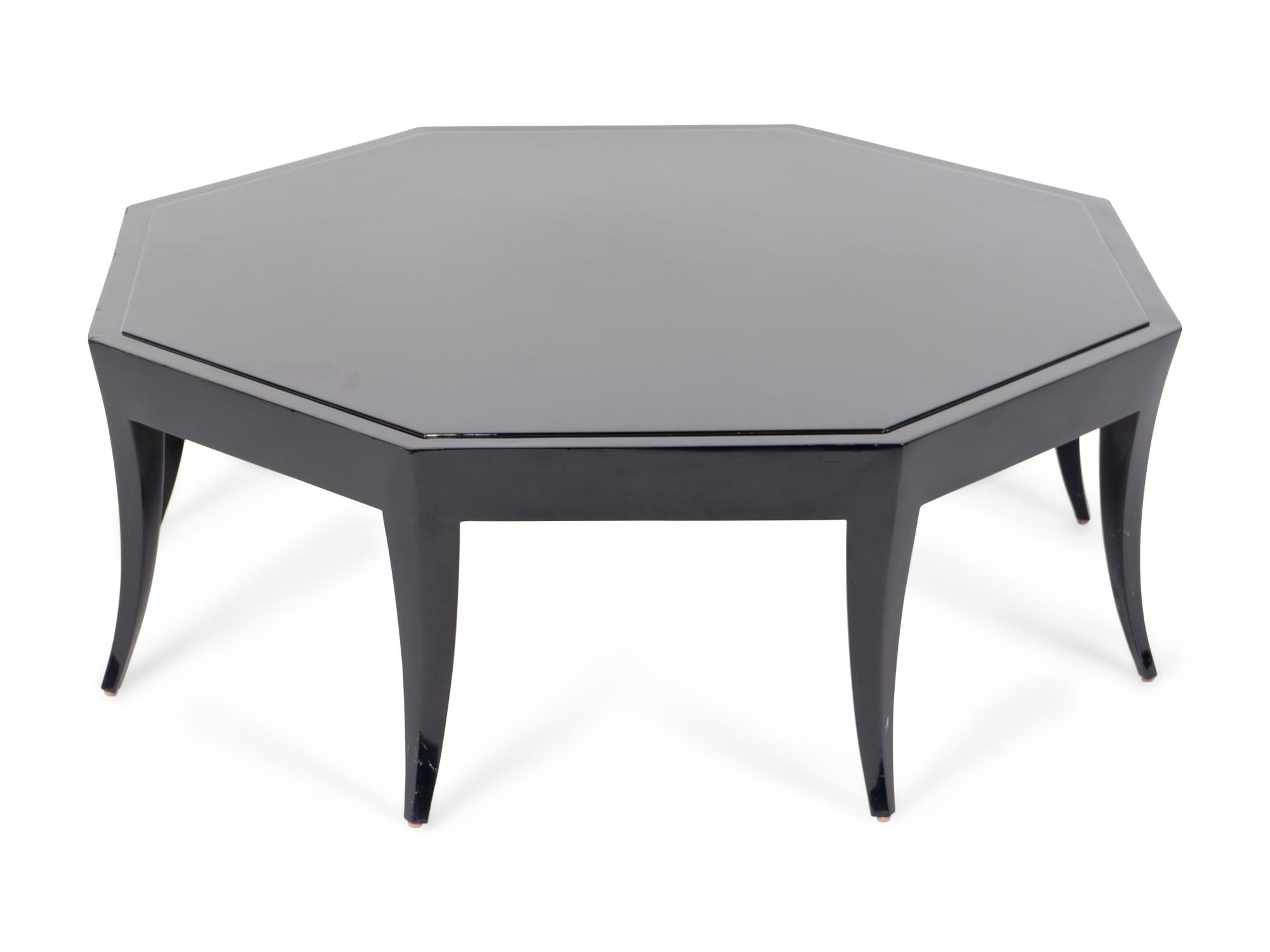 A Christopher Guy Mahogany Octagonal Low Coffee Table — 21ST CENTURY