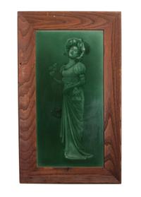 Five Victorian Plaques Height 12 inches.