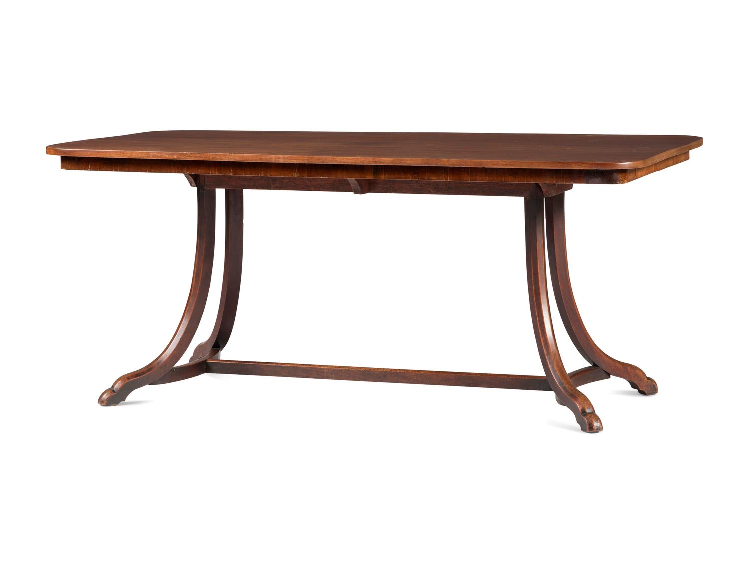 A George III Style Mahogany Dining Table