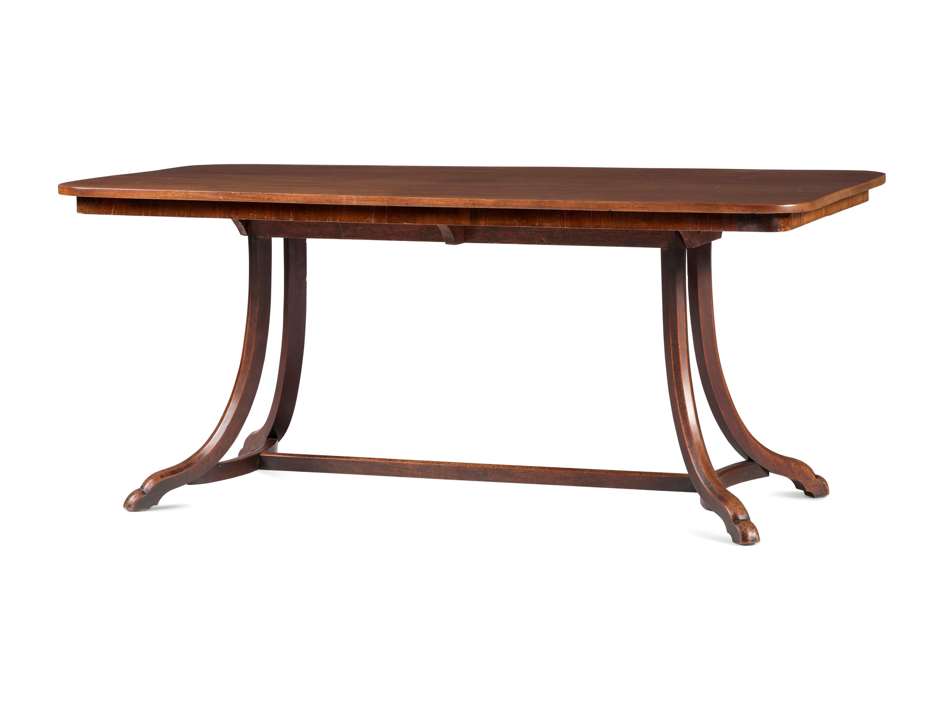 A George III Style Mahogany Dining Table