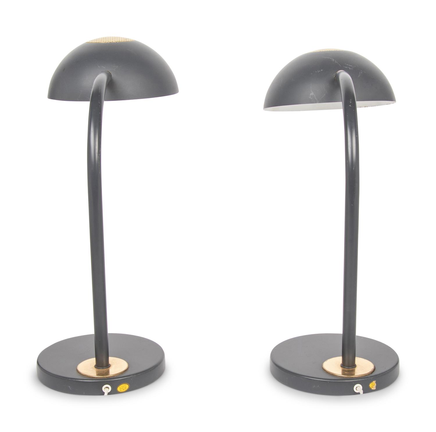 Pair of Adjustable Table Lamps, c. 1970