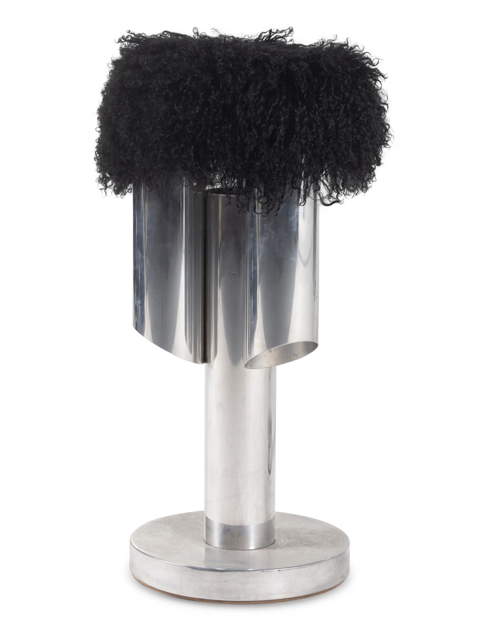 Set of Three Sculptural Bar Stools