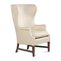 A Georgian Style Mahogany Wingback Chair