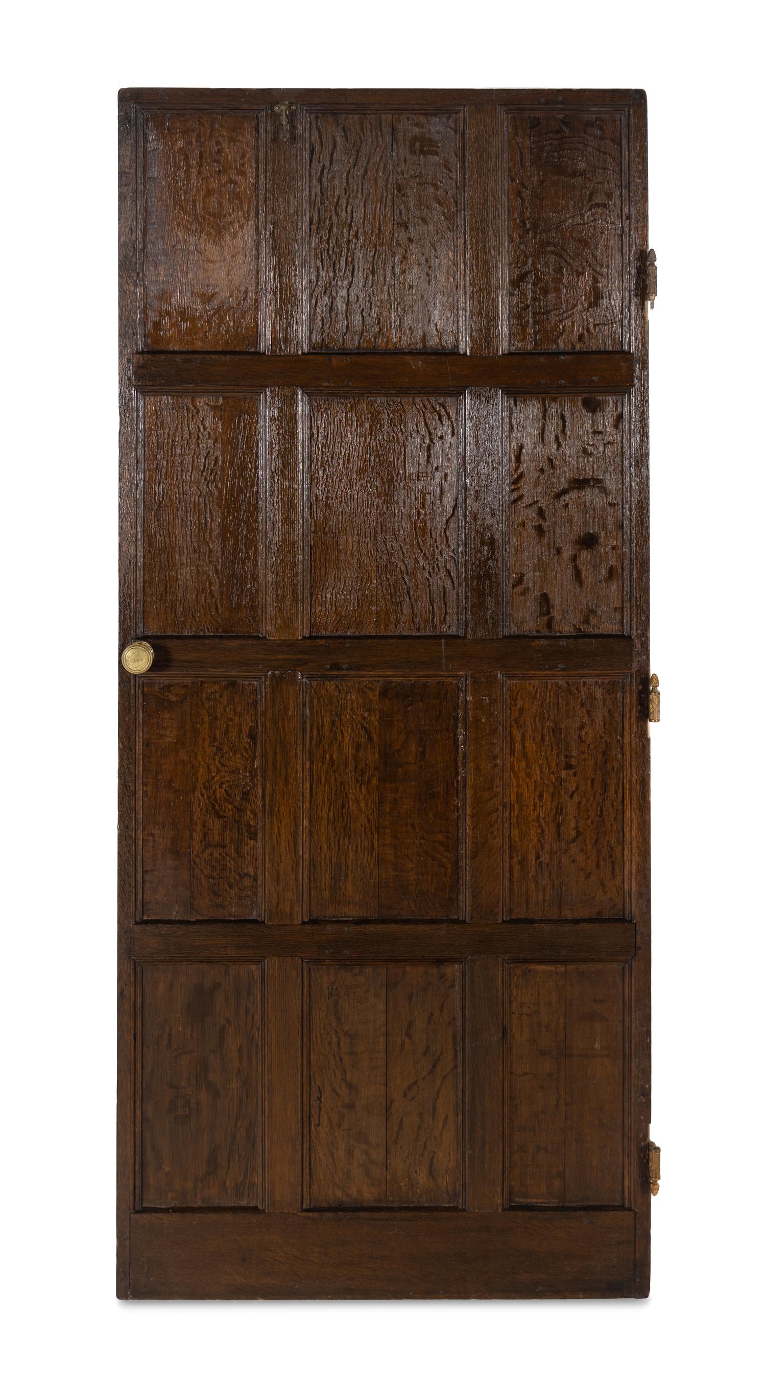 A Group of Elizabethan Oak Room Panels from Whitehall, Shrewsbury