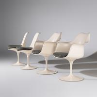 Eero Saarinen (Finnish-American, 1910–1961) — Four Tulip chairs for Knoll, 1985