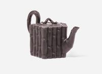 A Wedgwood & Bentley Black Basalt Teapot, UK, 1770s