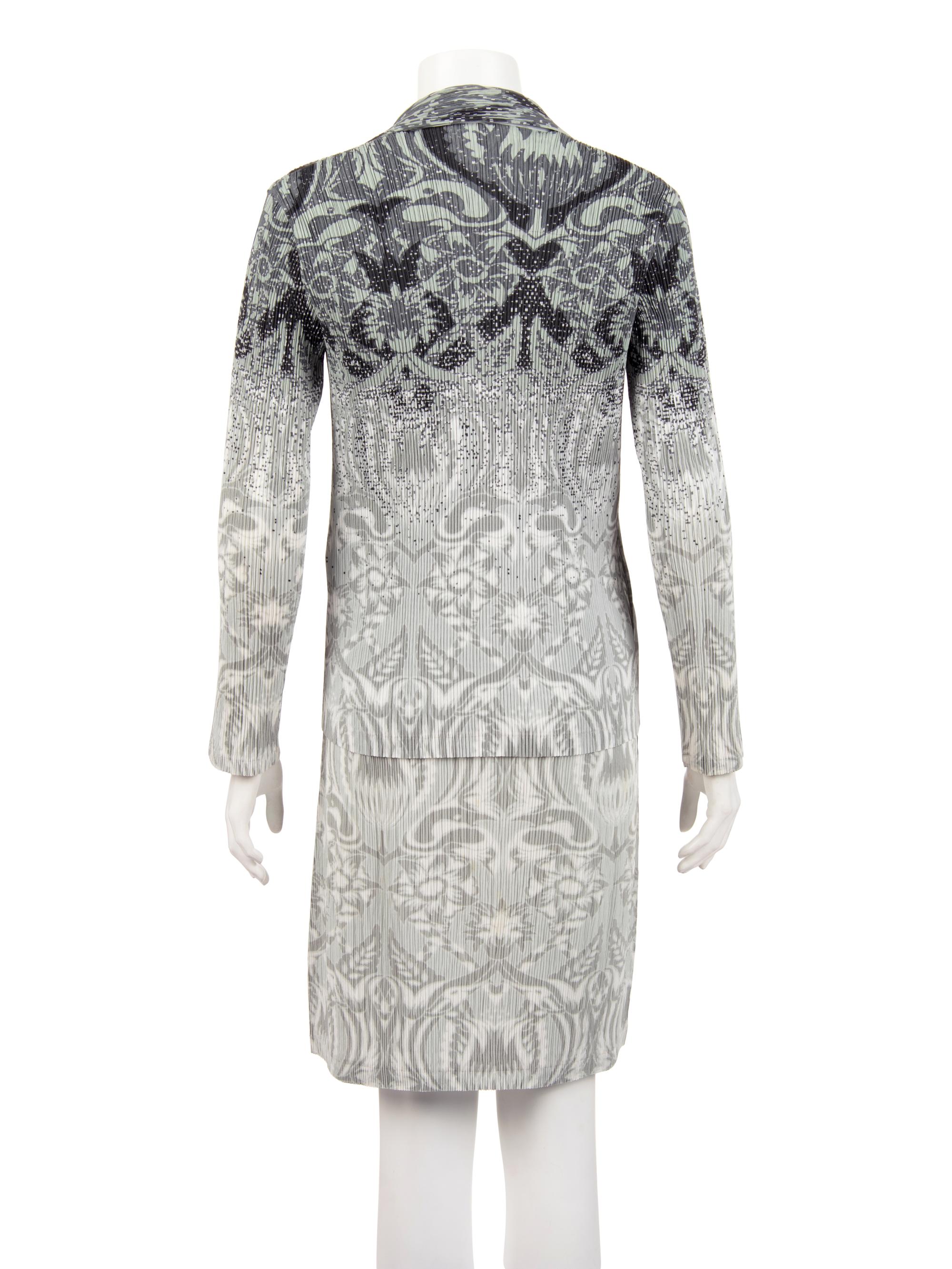 Issey Miyake Two-Piece Pleated Dress Ensemble 1990-2010