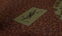 An Yves Saint Laurent Silk Shawl, 54" x 54".