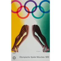 Five Exhibition Posters for the 1972 Munich Olympics