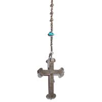 Navajo Silver and Turquoise Rosary
