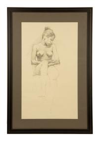 Untitled Nude Models (Three Framed Works)