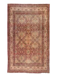 A Kirman Wool Rug