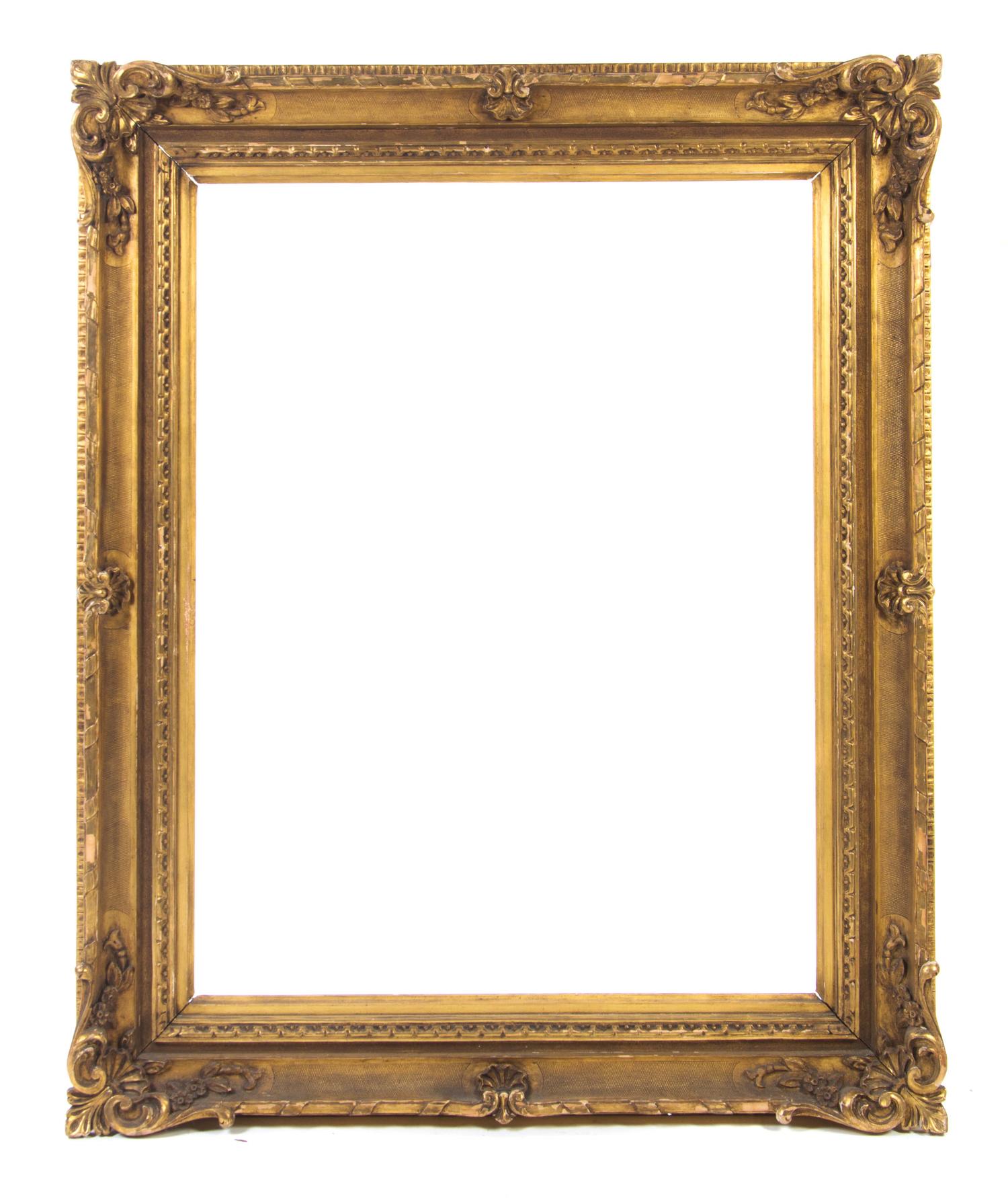 A Giltwood Frame, Height 58 x width 47 inches.
