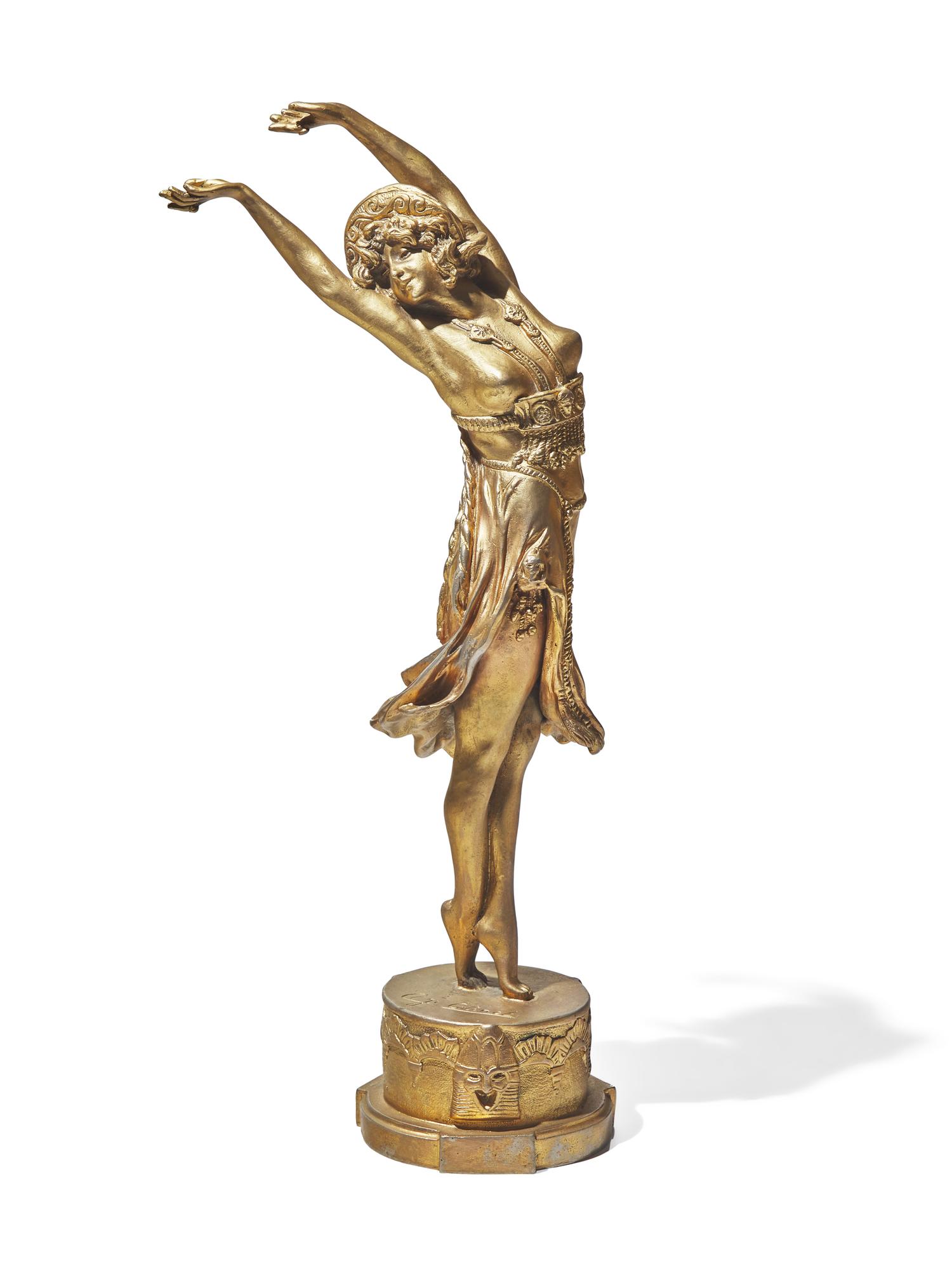 Claire Jeanne Roberte Colinet (France, b. Belgium 1885-1972) "Crimean Dancer", 1950