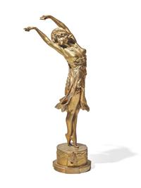 Claire Jeanne Roberte Colinet (France, b. Belgium 1885-1972) "Crimean Dancer", 1950