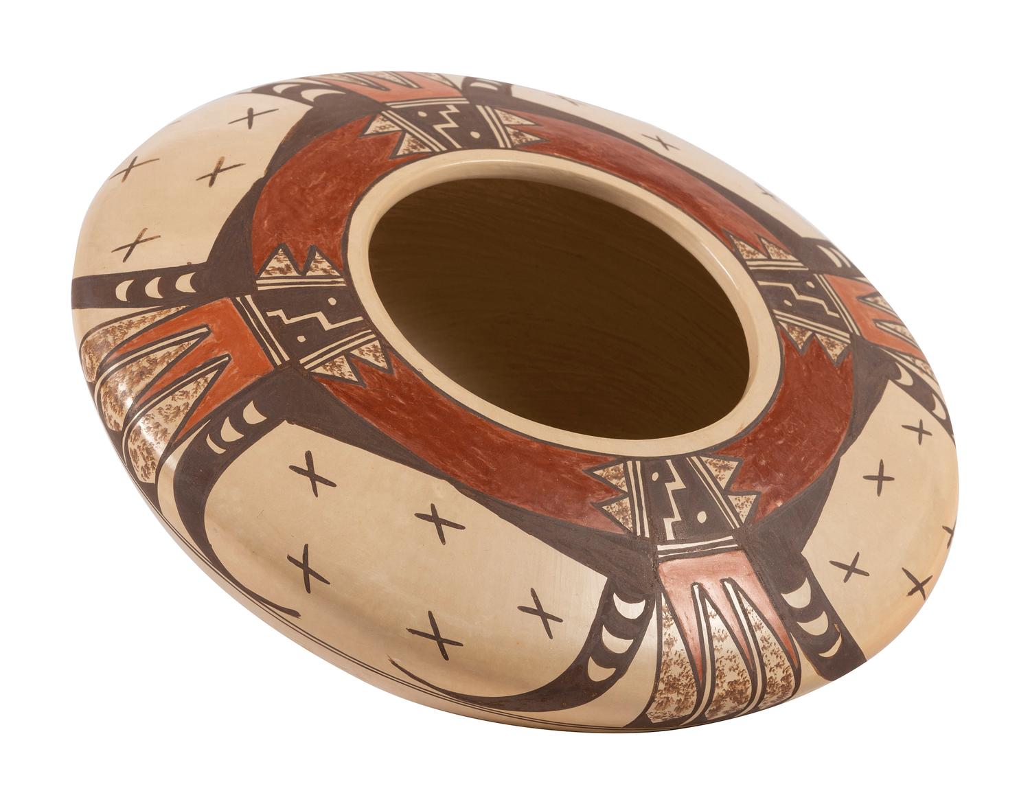 Polychrome Pottery Bowl