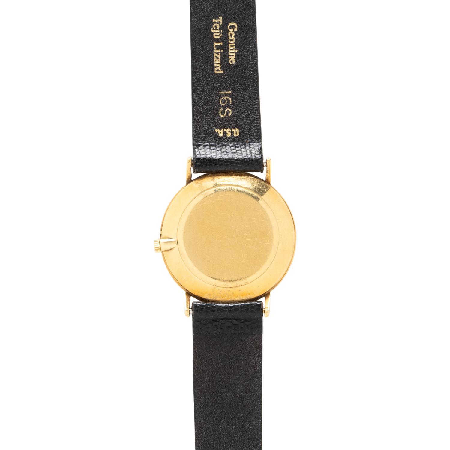 ROLEX, YELLOW GOLD 'CELLINI' WATCH