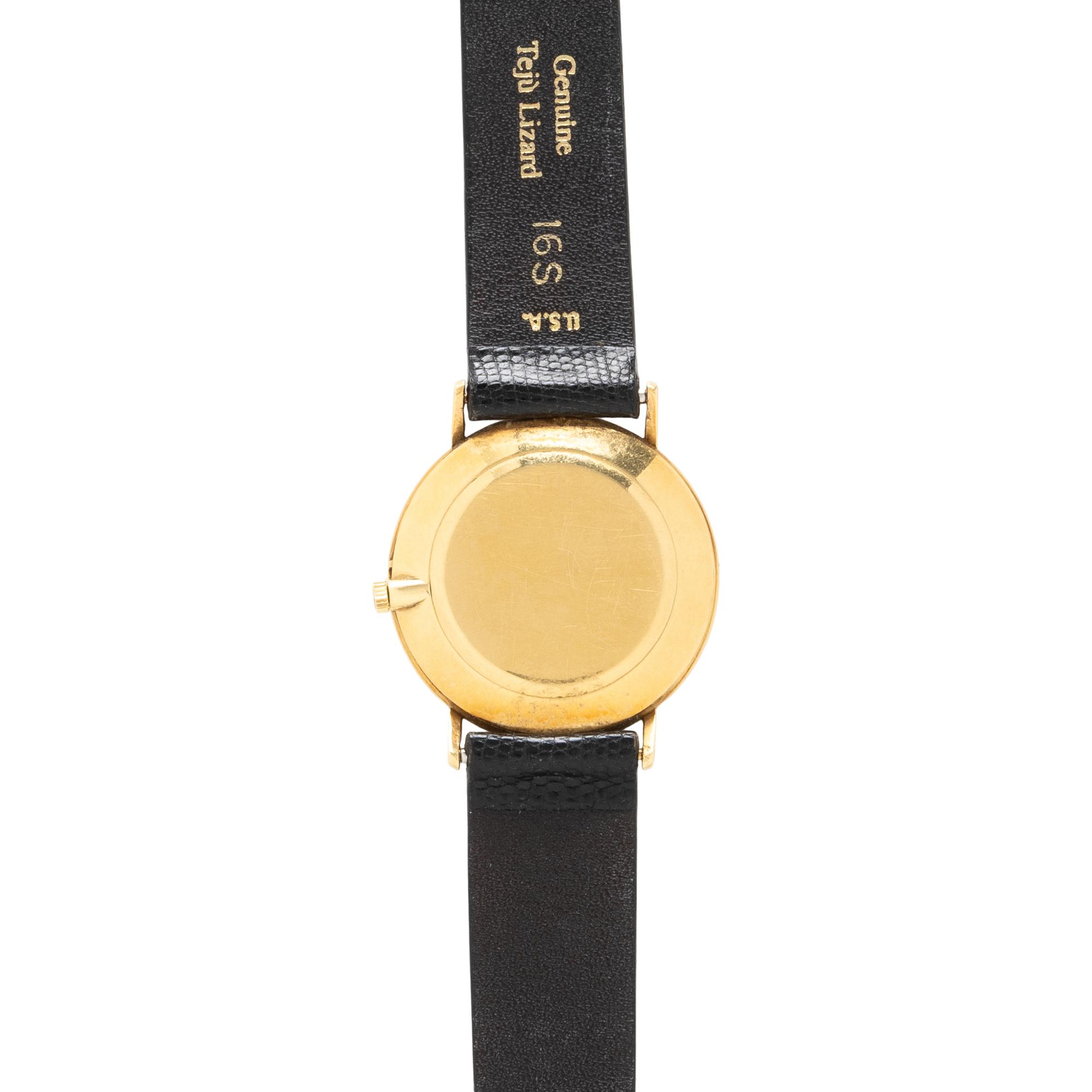 ROLEX, YELLOW GOLD 'CELLINI' WATCH