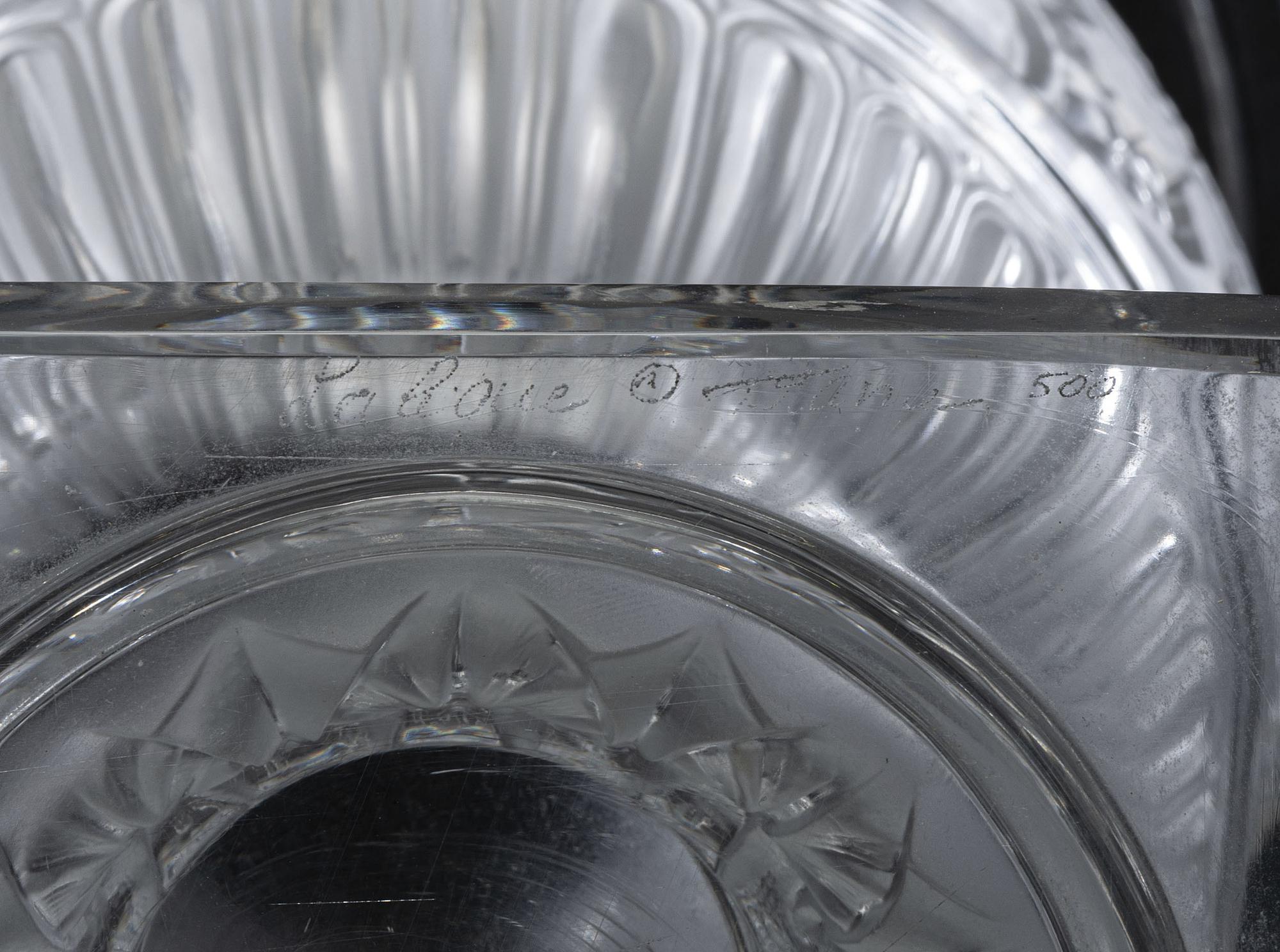 A Lalique Versailles Vase